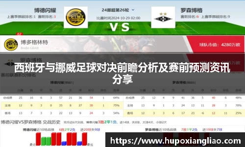 西班牙与挪威足球对决前瞻分析及赛前预测资讯分享